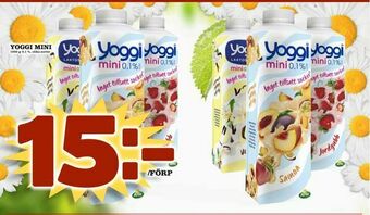 Nya Pulsen Yoggi mini erbjuda