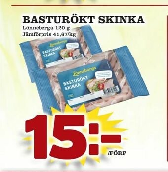 Nya Pulsen Basturökt skinka erbjuda