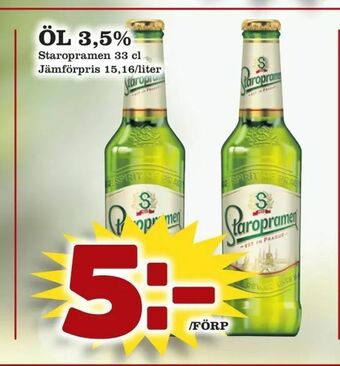 Prisma Mat Öl 3,5% erbjuda