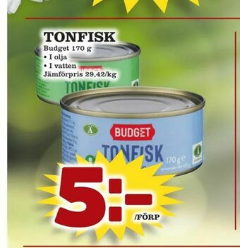 Prisma Mat Tonfisk erbjuda