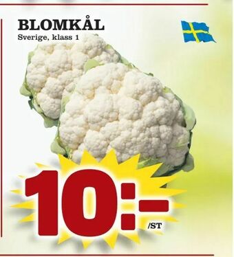 Supergrossen Blomkål erbjuda