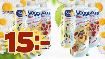 Supergrossen Yoggi mini erbjuda