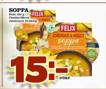 Supergrossen Soppa erbjuda