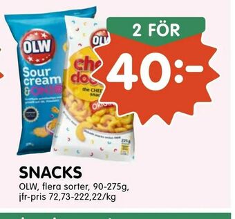 Tempo Snacks erbjuda