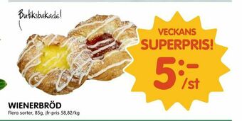 Tempo Wienerbröd erbjuda