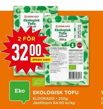 Willys Ekologisk tofu erbjuda