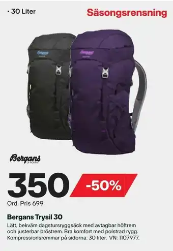 Bergans Trysil 30