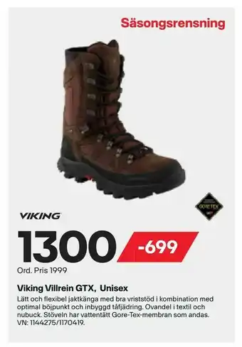 XXL Viking Villrein GTX, Unisex erbjuda