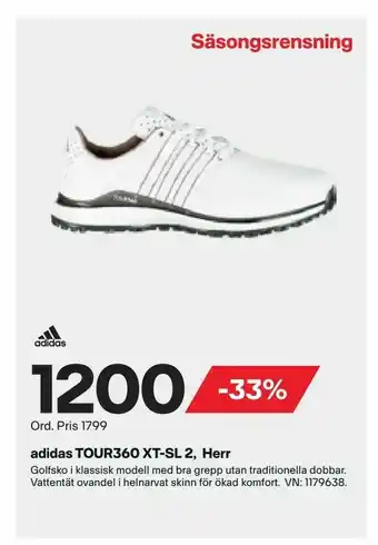 XXL adidas TOUR360 XT-SL 2, Herr erbjuda