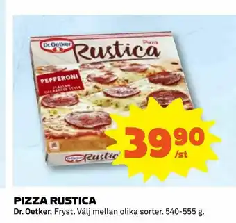 Coop Pizza rustica erbjuda