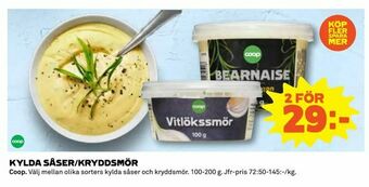 Coop Konsum Kylda såser/kryddsmör erbjuda