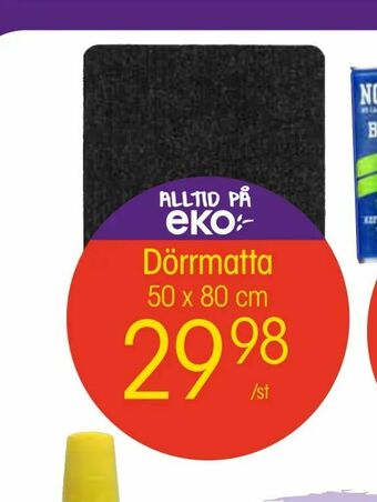 EKO Dörrmatta erbjuda