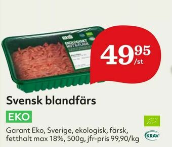 Hemköp Svensk blandfärs erbjuda
