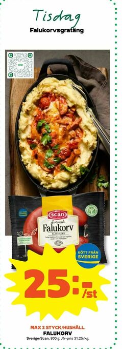 Stora Coop Falukorv erbjuda