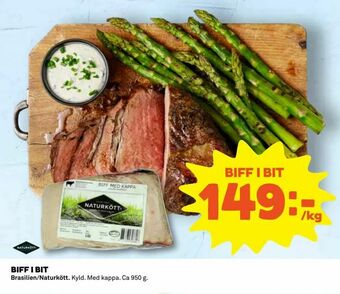 Coop Konsum Biff i bit erbjuda