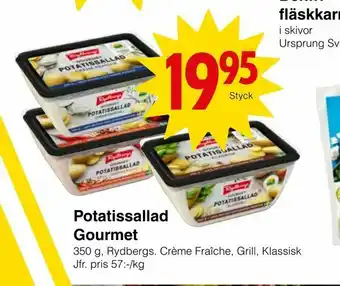 Matöppet Potatissallad Gourmet erbjuda