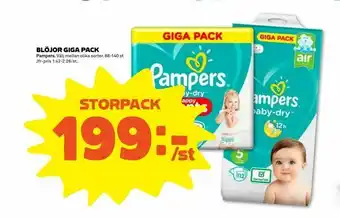 Stora Coop Blöjor giga pack erbjuda