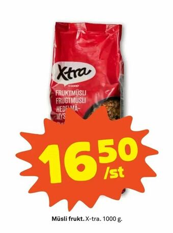 Stora Coop Müsli frukt erbjuda