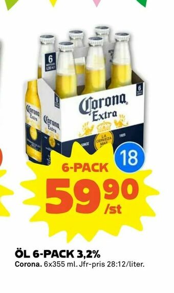 Stora Coop Öl 6-pack 3,2% erbjuda