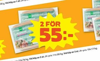 Stora Coop Vegansk grillkorv erbjuda