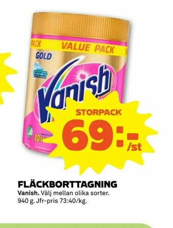 Stora Coop Fläckborttagning erbjuda