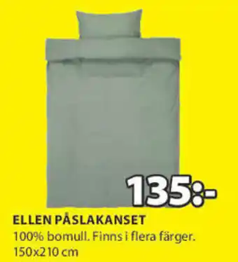 JYSK Ellen Påslakanset 150x210cm erbjuda