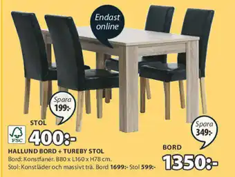 JYSK Hallund Bord erbjuda