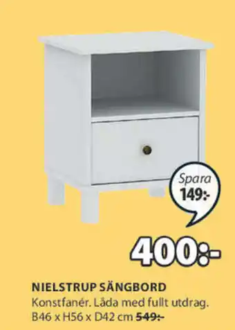 Nielstrup Sängbord