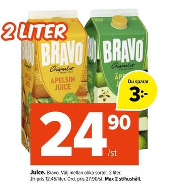 Coop Extra Juice erbjuda