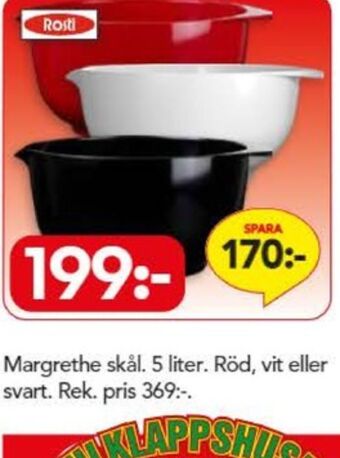 Bo Ohlsson Rosti skålar erbjuda