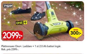 Bo Ohlsson Ryobi plattrensare erbjuda