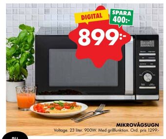 ÖoB Voltage mikrovågsugn erbjuda
