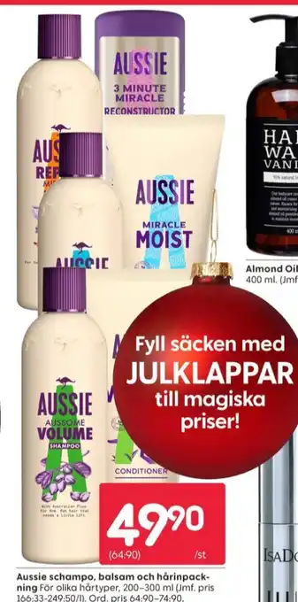 Rusta Aussie inpackning erbjuda