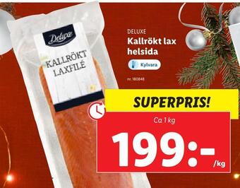 Lidl Kallrökt lax helsida erbjuda