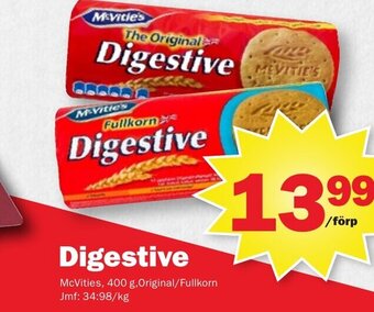 Pekås Digestive erbjuda