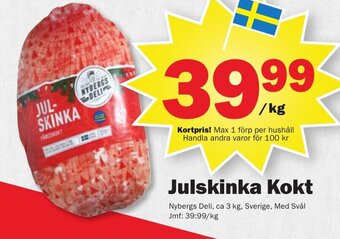 Pekås Julskinka Kokt erbjuda