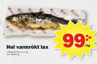 Hel Varmrökt Lax