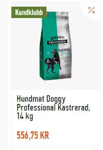Granngården Hundmat Doggy Professional Kastrerad 14 kg erbjuda