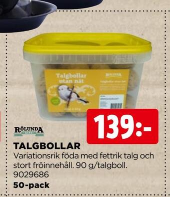 Jem&Fix Talgbollar erbjuda