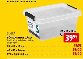 Jem&Fix Förvaringslåda erbjuda