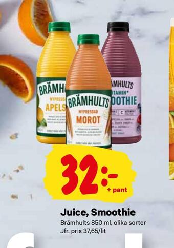 City Gross Juice, smoothie erbjuda