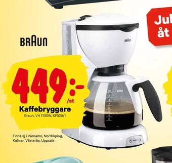 City Gross Kaffebryggare erbjuda