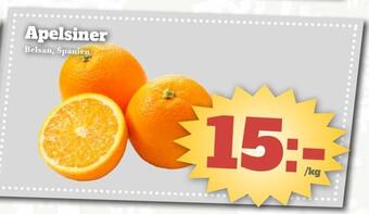 Bonum Matmarknad Apelsiner erbjuda