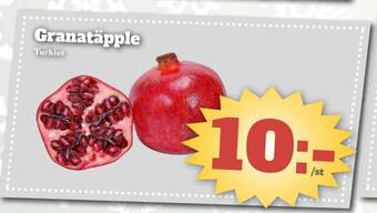 Bonum Matmarknad Granatäpple erbjuda
