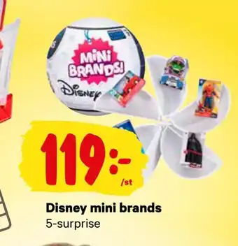 City Gross Disney mini brands erbjuda