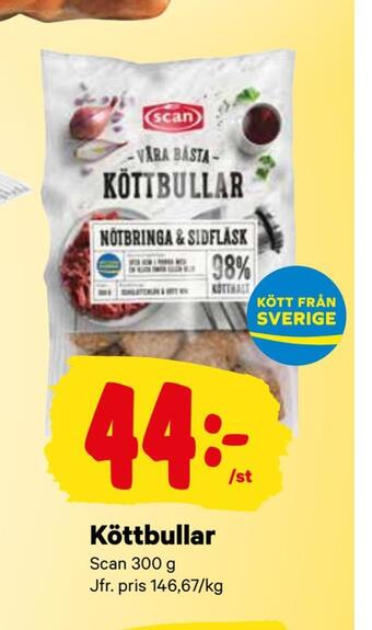 City Gross Köttbullar erbjuda