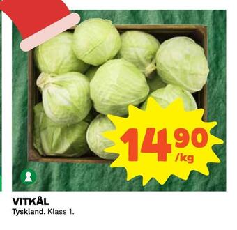 Coop Extra Vitkål erbjuda