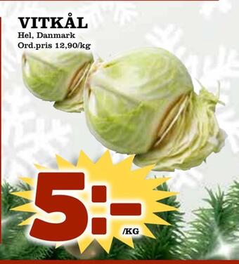 Din Mat Vitkål erbjuda