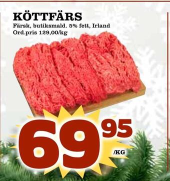 Din Mat Köttfärs erbjuda