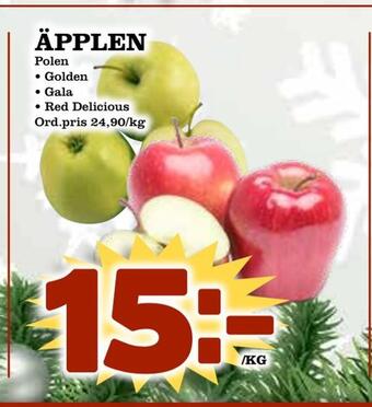 Din Mat Äpplen erbjuda